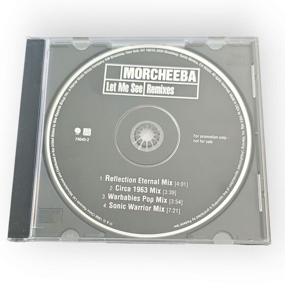 Morcheeba‎ – Let Me See (Remixes) [1998 Promotional CD Single] - Picture 1 of 2
